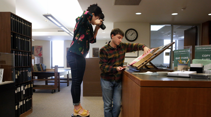 Volunteers working to restore grave markers at Dorothea Dix Cemetery