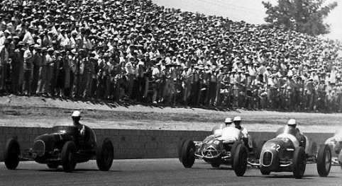 Abandoned Raleigh Speedway showing deterioration