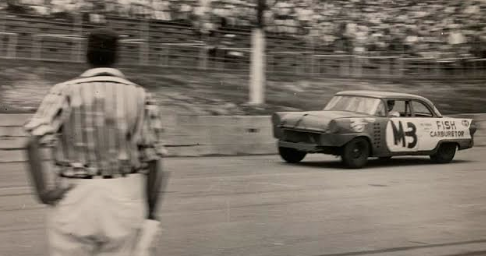 Modern view of the surviving track fragment